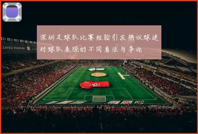 深圳足球队比赛经验引发热议球迷对球队表现的不同看法与争论