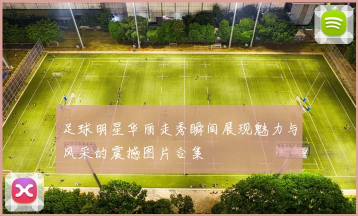 足球明星华丽走秀瞬间展现魅力与风采的震撼图片合集