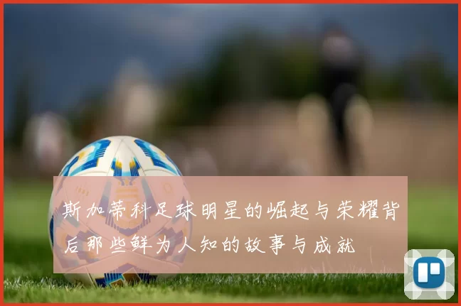 斯加蒂科足球明星的崛起与荣耀背后那些鲜为人知的故事与成就